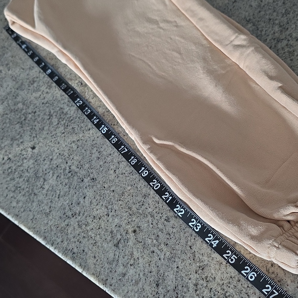 WeWoreWhat Beige Tan French Terry Knit Hoodie & Pant Set! - Picture 14 of 16